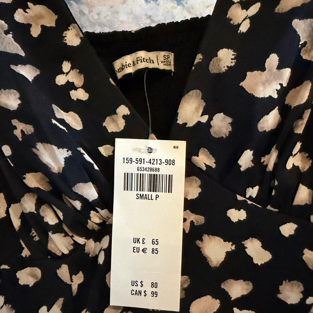 Make Offer • Abercrombie & Fitch Leopard Mini Dress - Picture 2 of 7